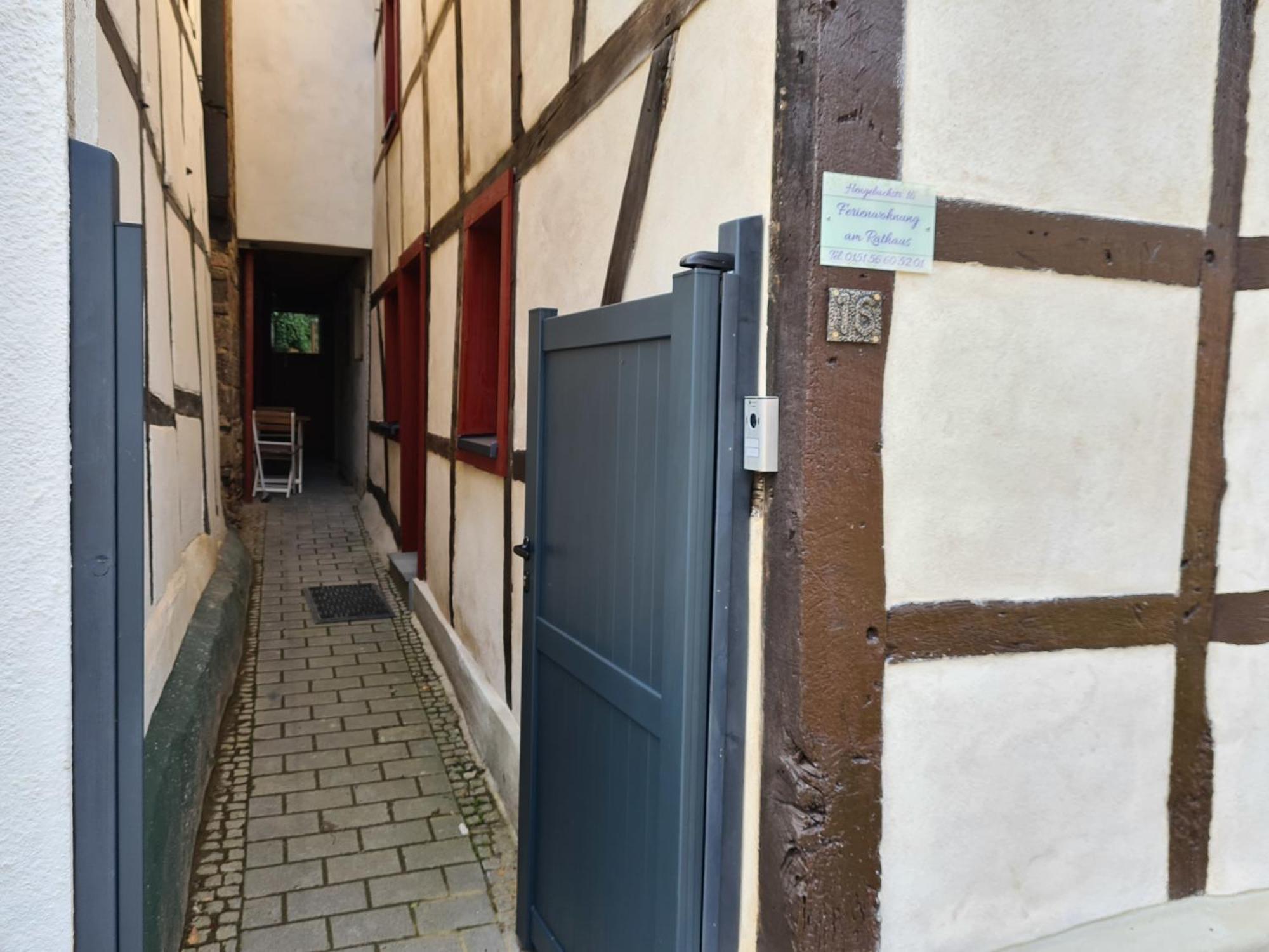Ferienwohnung Am Rathaus Heimbach Bagian luar foto
